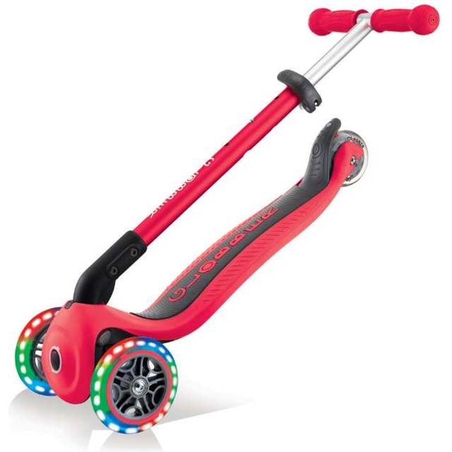 Trottinett 3 roues nybörjare – PRIMO FOLDABLE LIGHTS – rouge