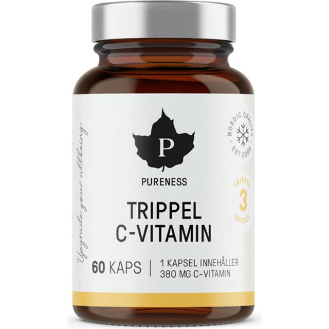Pureness Trippel C-vitamin 60 kapslar