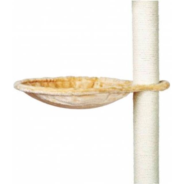 Trixie 43541 Hammock Style Seat For Cat Tree Metal Frame 40cm Beige - -  trixie cat scratching hammock tree metal frame beige post bed nest bag new