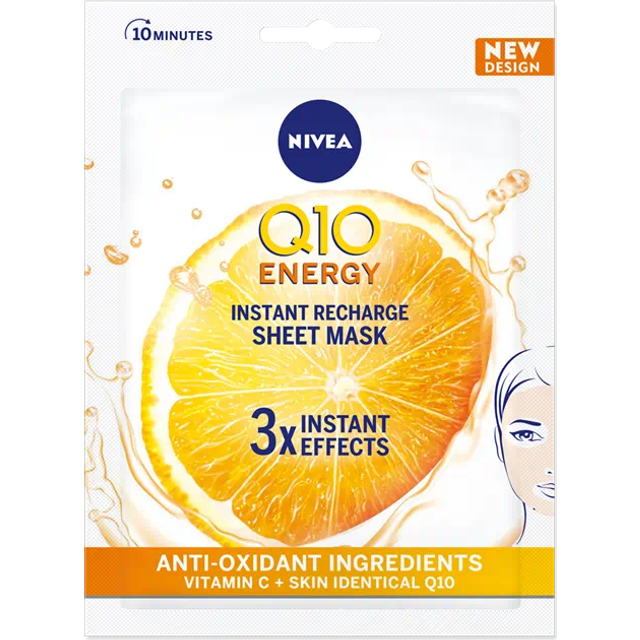 Q10 Energy Sheet Mask