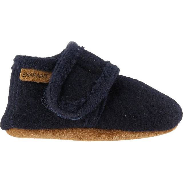 En Fant Baby Wool Slippers Stl. 23\24 - Tofflor Från Magasin - Navy (23\24)