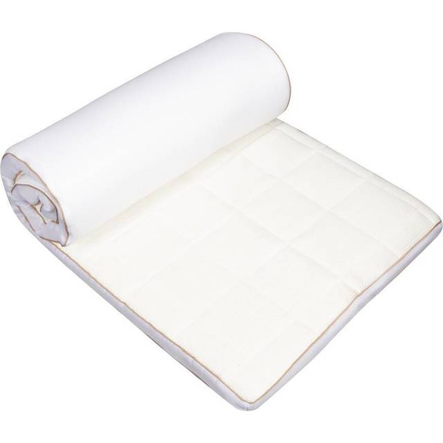 U-split bäddmadrass - 180x200 cm 5 cm hög - NASA memory-skum - Borg Living - Ergonomisk bäddmadrass (180x200 cm U-Split)