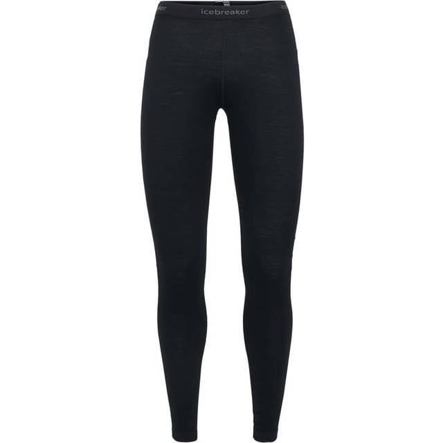 Icebreaker 200 Oasis Women's Leggings, Large Black - UK 16