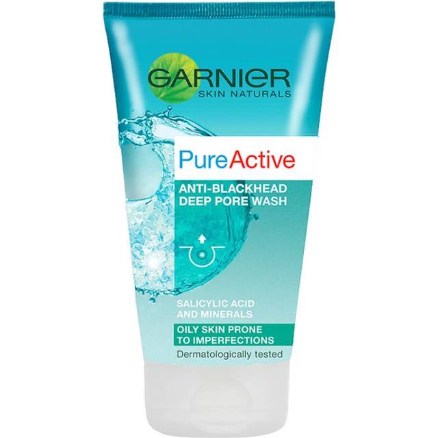 Garnier Pure Active Anti-Blackhead Wash (150ml)
