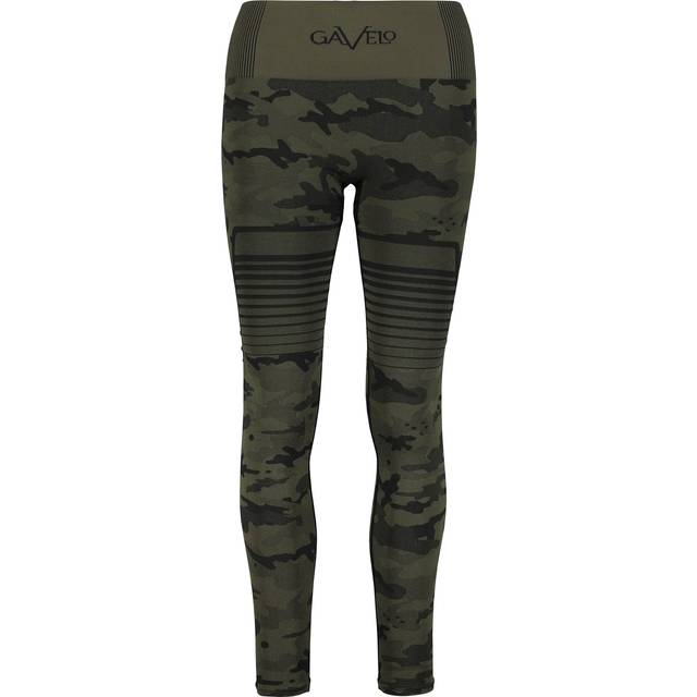 Gavelo Seamless Camo Leggings Black/Camo, Small