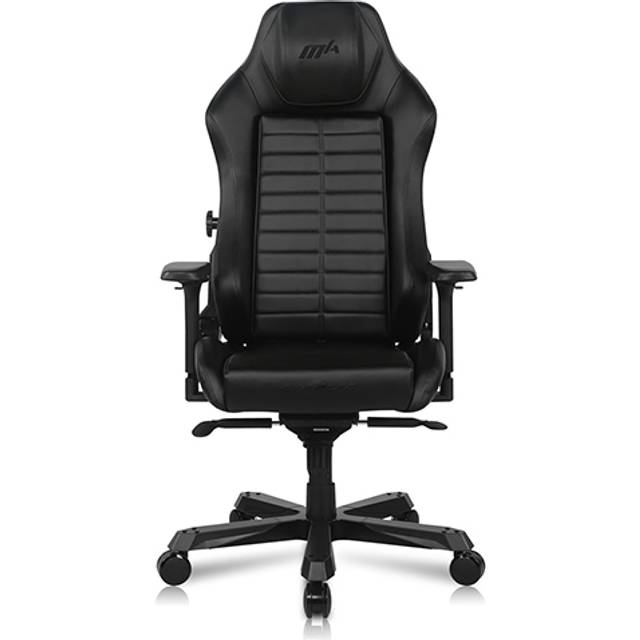 DXRacer Master Series DMC-I233S - Stol - ergonomisk - høj ryg - armstøtter - T-formet - vippe - drejeled - aluminium, polyuretan kunstigt læder, højd