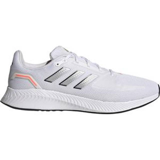 Running Shoes Core Runner CORERUNNER LEB65 Footwear Red 27 cm [Adidas] White/Silver Metallic/Solar (FY5944)