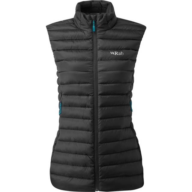 Rab Women's Microlight Insulated Down Vest, UK 12 Black