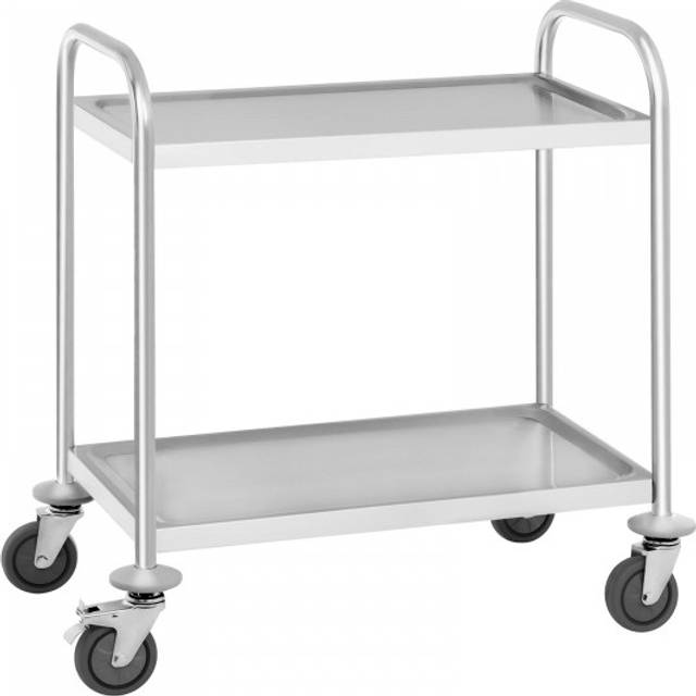 Royal Catering Serveringsvagn - 2 hyllplan - 150 kg RCSW 2.1H