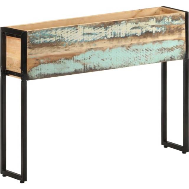 vidaXL Planter 90x20x68cm Solid Reclaimed Wood, Multi