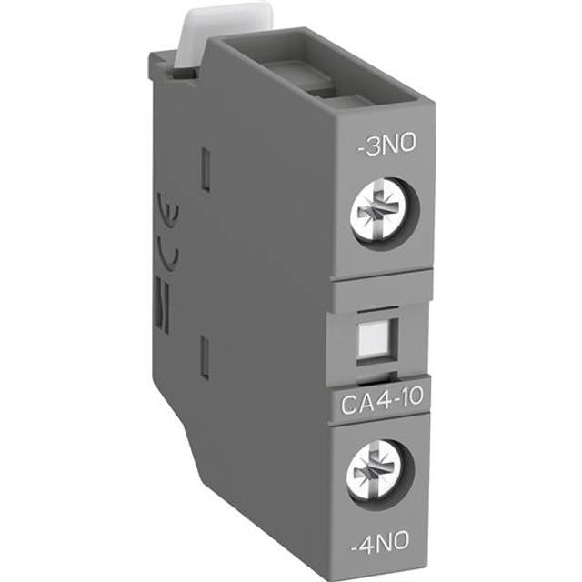 CA4-10 - Auxiliary contact block 1 NO/0 NC CA4-10