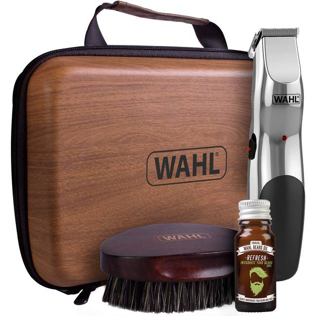 Wahl Mens Cordless Beard Grooming Set With Carry Case 0.5 - 13mm 9916-802