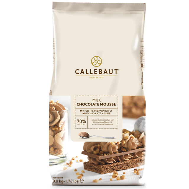 Mjölk Chokladmousse Callebaut