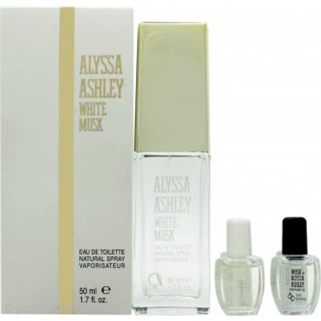 Alyssa Ashley Musk Gift Set 50ml EDT + 2 X 5Ml Musk Perfume Oil