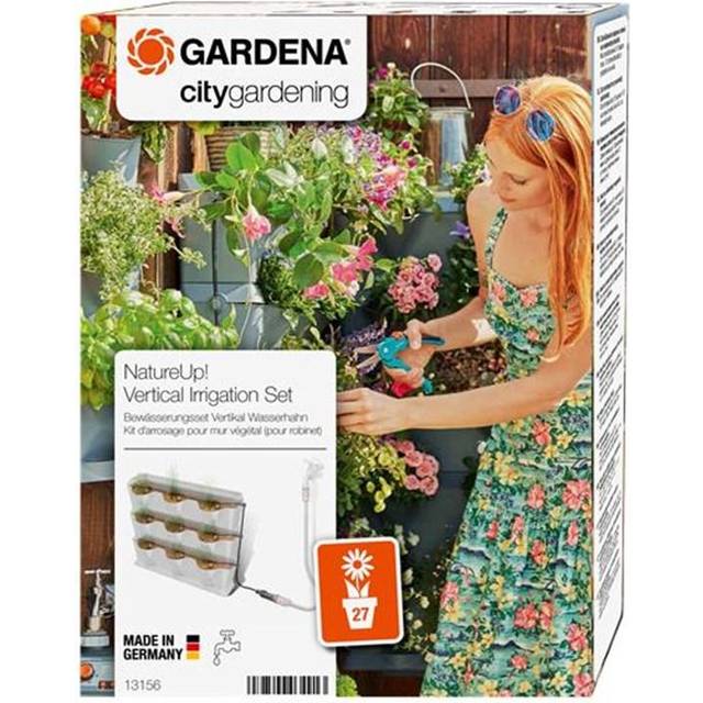 13156-20 Natureup! Vertical Irrigation Tap Set, Grey, 5.5x22x32 cm