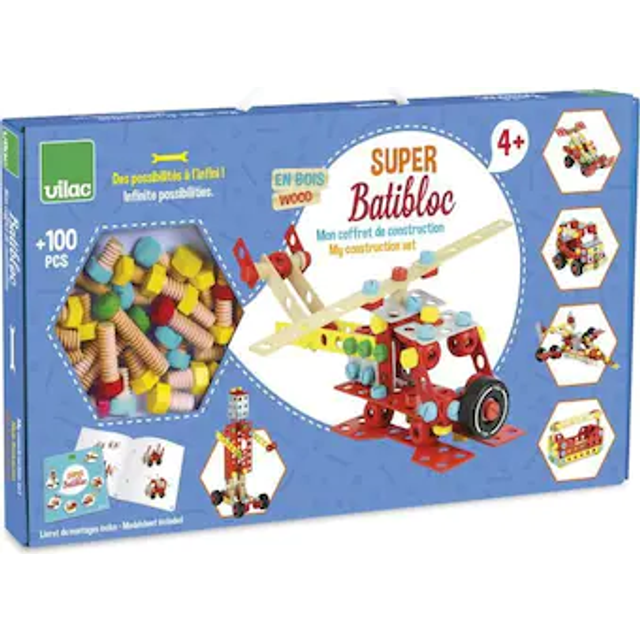 Vilac 2126, Multicolored, Super Batibloc