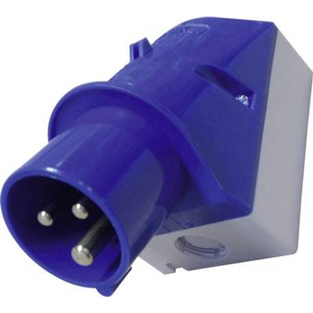 332 - Mounted CEE-plug 16A 3p 6h 332