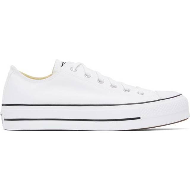 Converse Chuck Taylor All Star Lift Clean Low Top - White (7.5)