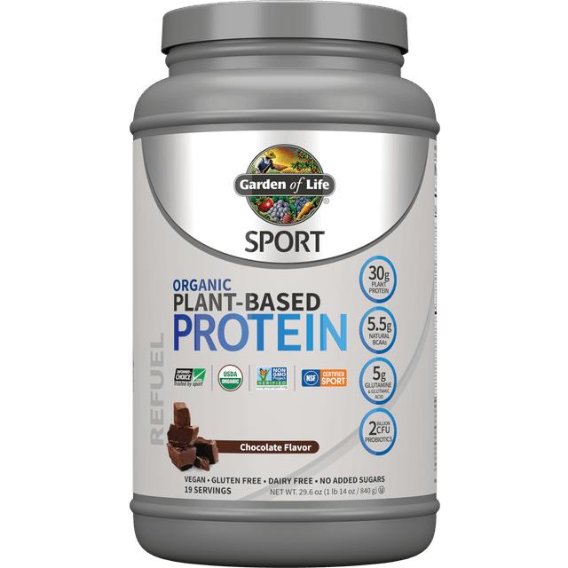 Garden of Life  Sport  Organic Plant-Based Protein  Chocolate  2 lb  0.17 oz (912 g)