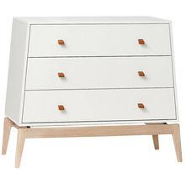 Leander Luna 3 Drawer Dresser - Grey