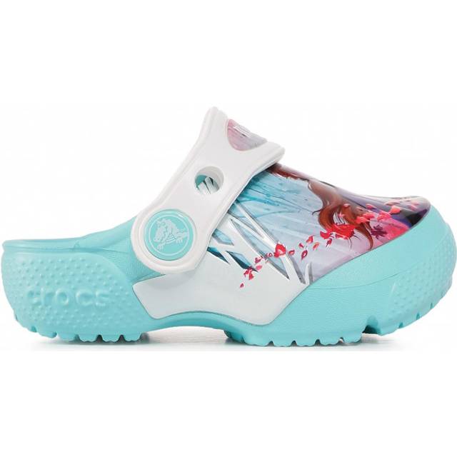 Crocs Unisex Kid's Fun Lab Disney Frozen 2 Clog(Toddler/Little Kid) Ice Blue 2 Little Kid M