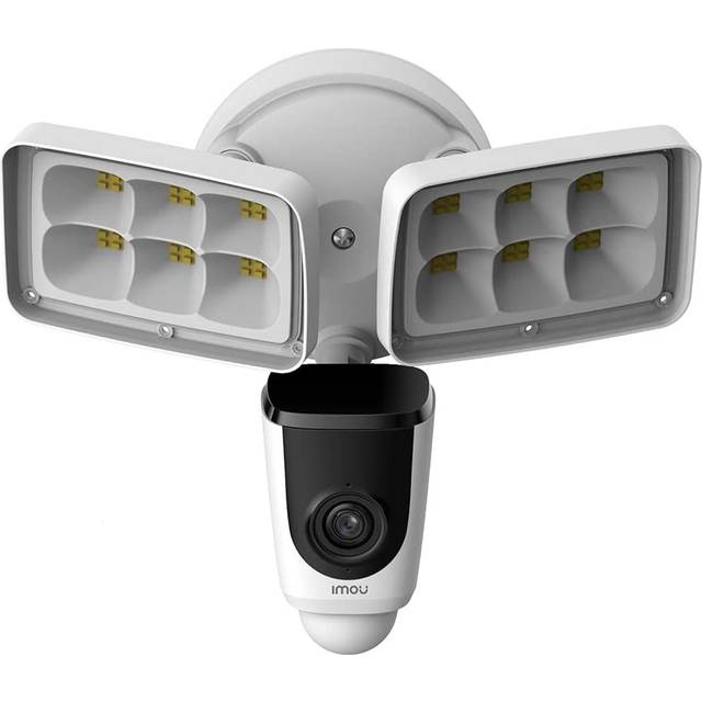 Floodlight Camera, Imou Security Camera Outdoor WiFi 1080P 2000-Lumen with Siren Alarm 2-way Talk Motion Detection IP65 Weatherproof Night Vision