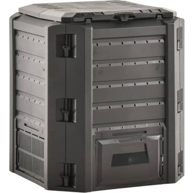 kompostbeholder 380 l sort