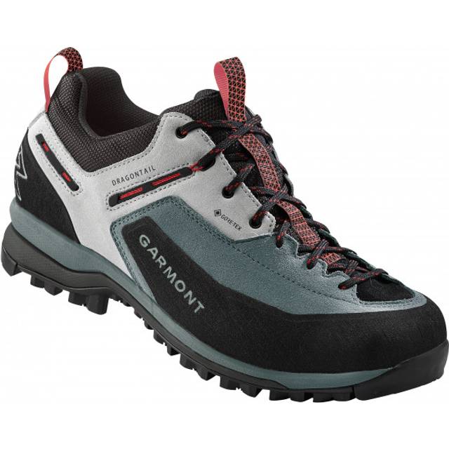 GARMONT Dragontail Tech GTX multifunktionslöparskor och skor för män, Grå röd, 45 EU
