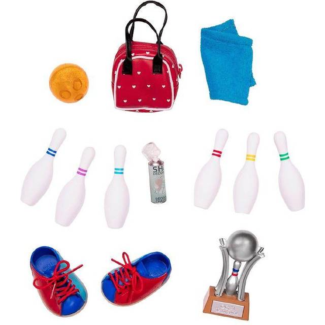 Our Generation Docktillbehör - Retro Bowling Set - Our Generation - One Size - Docktillbehör