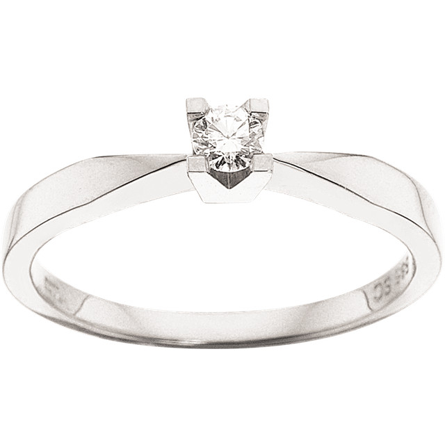 Scrouples Kleopatra 14 Karat Vitguld Ring Med Diamant 0,10 Carat W/si 7136,10