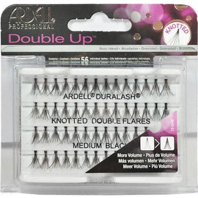Ardell Double Up Knutna individuella lösögonfransar Storlek Medium Black