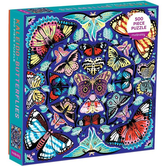 Kaleido-Butterflies - 500 Piece Family Puzzle