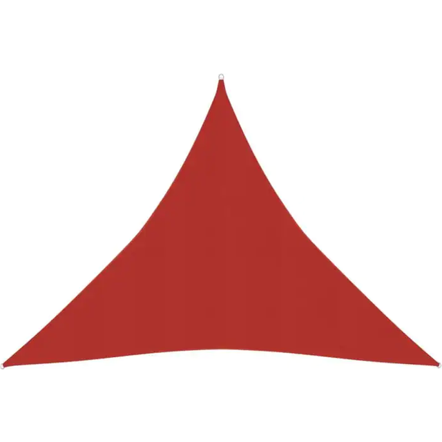 vidaXL Sunshade Sail 160 g/m² Brown 4.5x4.5x4.5 m HDPE