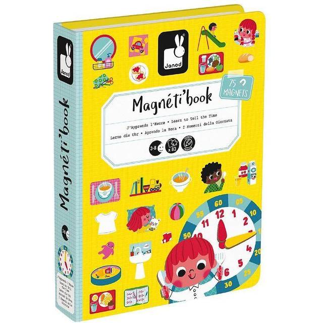 Janod Learn To Tell The Time Magneti'Book