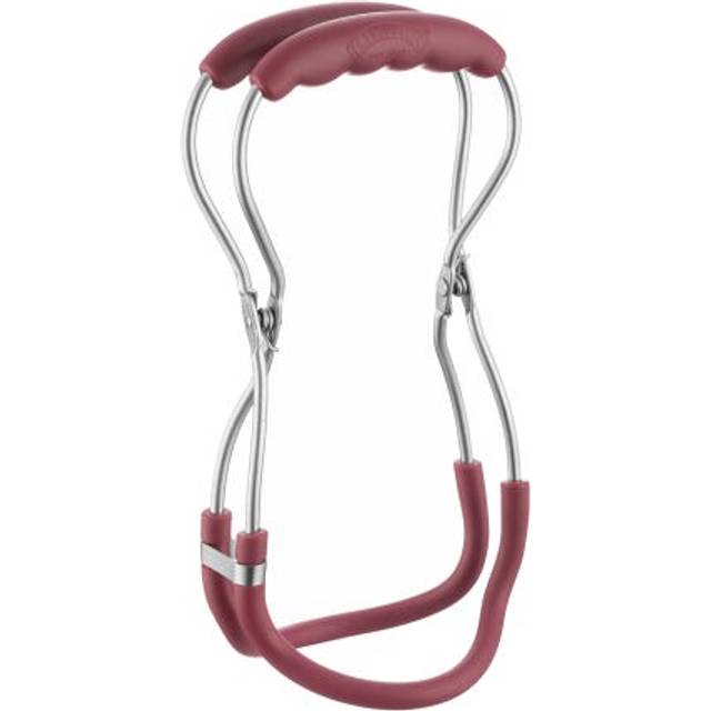 Kilner Jam Jar Sterilising Tongs, Steel, Silver/Red, 6 x 10 x 24 cm