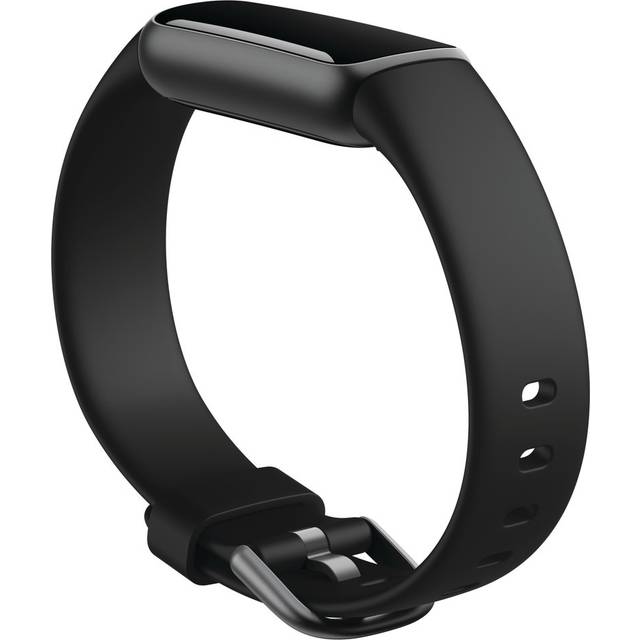 Fitbit Lyxigt, klassiskt band, svart, liten, rem