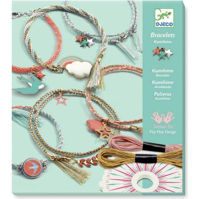 Kumihimo Bracelets by DJECO light green - Light Green