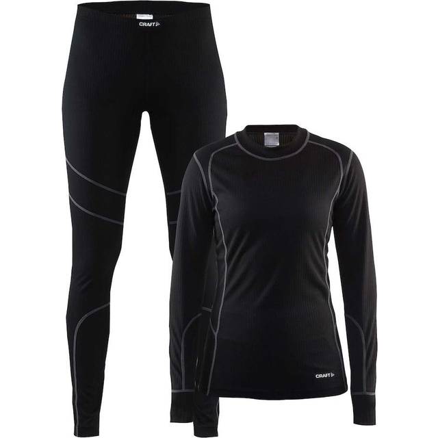 Craft Baselayer Set Women - Black - Small