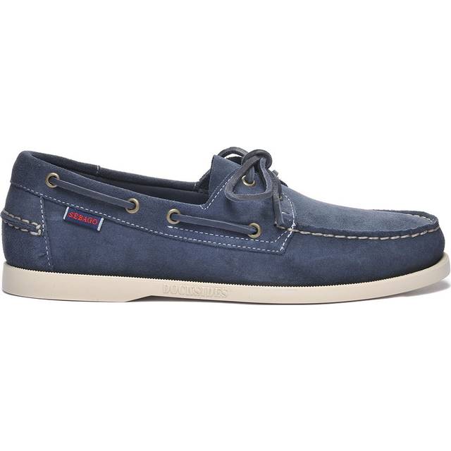 Sebago, Sko, Herre, Blå, 40 1/2 EU, Læder, Sailor Sko