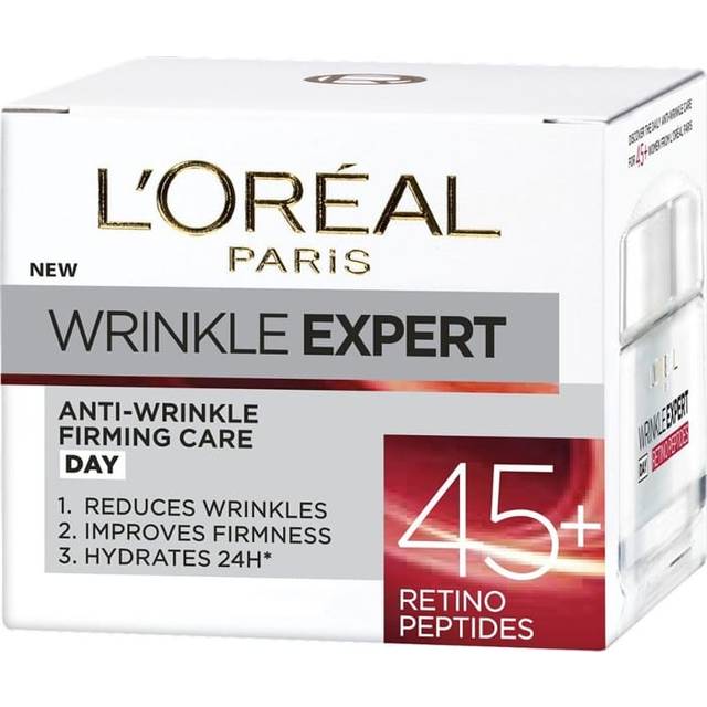 L'Oréal Paris - Wrinkle Expert 45+ Day Cream For Normal Skin 50 Ml - Transparent