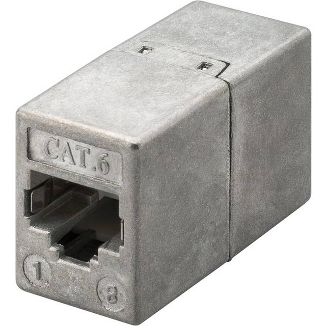 Goobay - NET Modularer Stecker - CAT6 - RJ45 - keystone - für Internetkabel - Ethernetkabel - CAT-Kabel