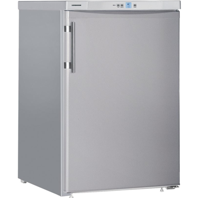 Liebherr GSL1223 85cm High Undercounter Freezer in Silver 55cm Wide