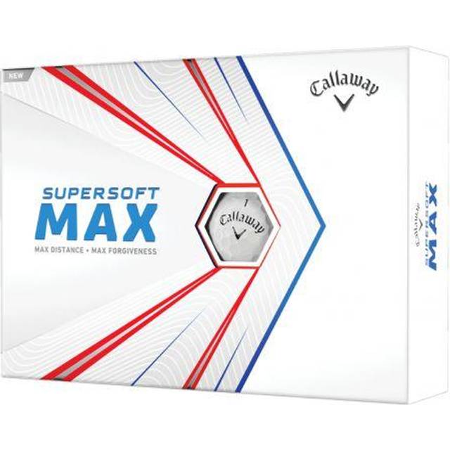Callaway Supermjuka golfbollar 2021, vit