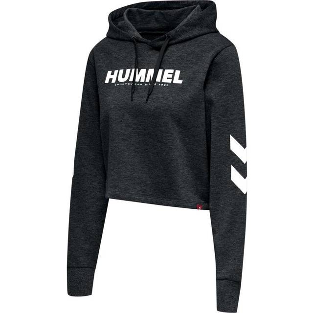 HUMMEL Hmllegacy Woman Cropped Hoodie |Svart |M