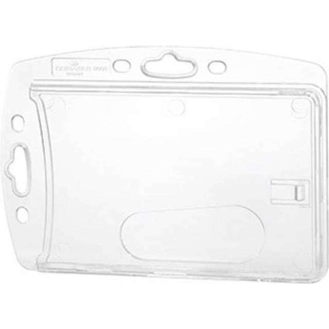 Durable 890519 Passerkortshållare AKRYL enkelsidig, transparent, 10 stycken