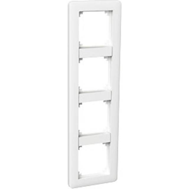 Schneider Electric Exxact Primo Kombinationsram vit, blank 4 fack