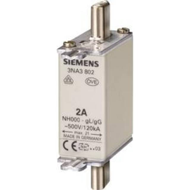 3NA3824 - Low Voltage HRC fuse NH000 80A 3NA3824