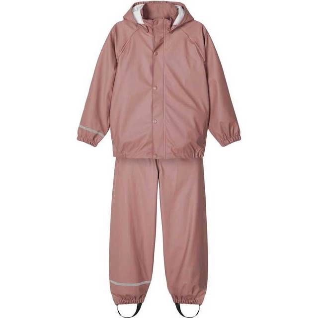 NAME IT unisex - vuxen Regenset Nkndry Rain Set Noos, Wistful Mauve, 92