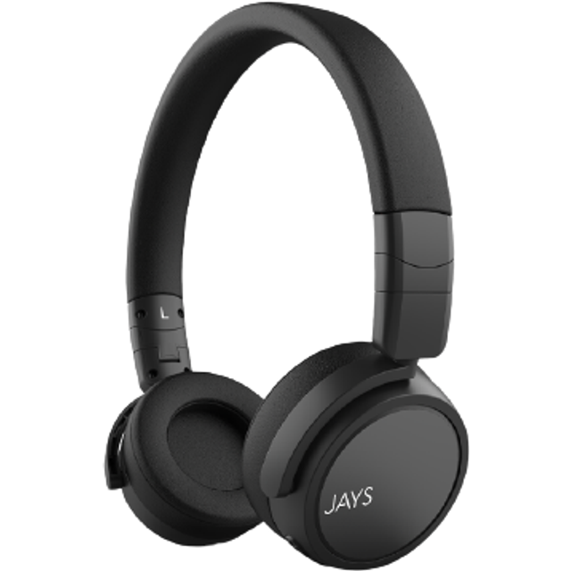 Jays x-Seven Tr&#xE5;dl&#xF6;sa H&#xF6;rlurar On-Ear Svart