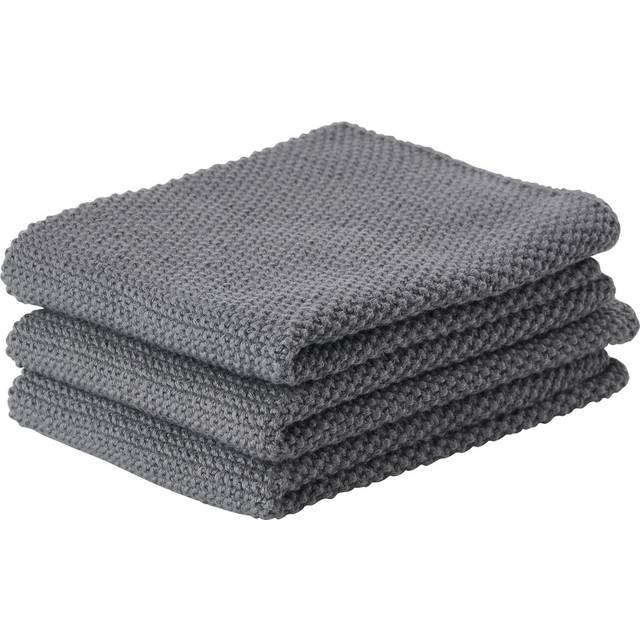 ZONE Denmark - Zone Karklud 27 x 27 cm sæt af 3 Grå